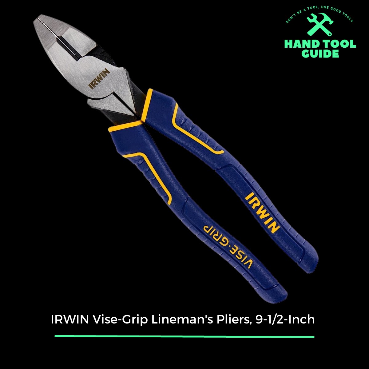 IRWIN Vise-Grip Linemans Pliers, 9-1/2-Inch