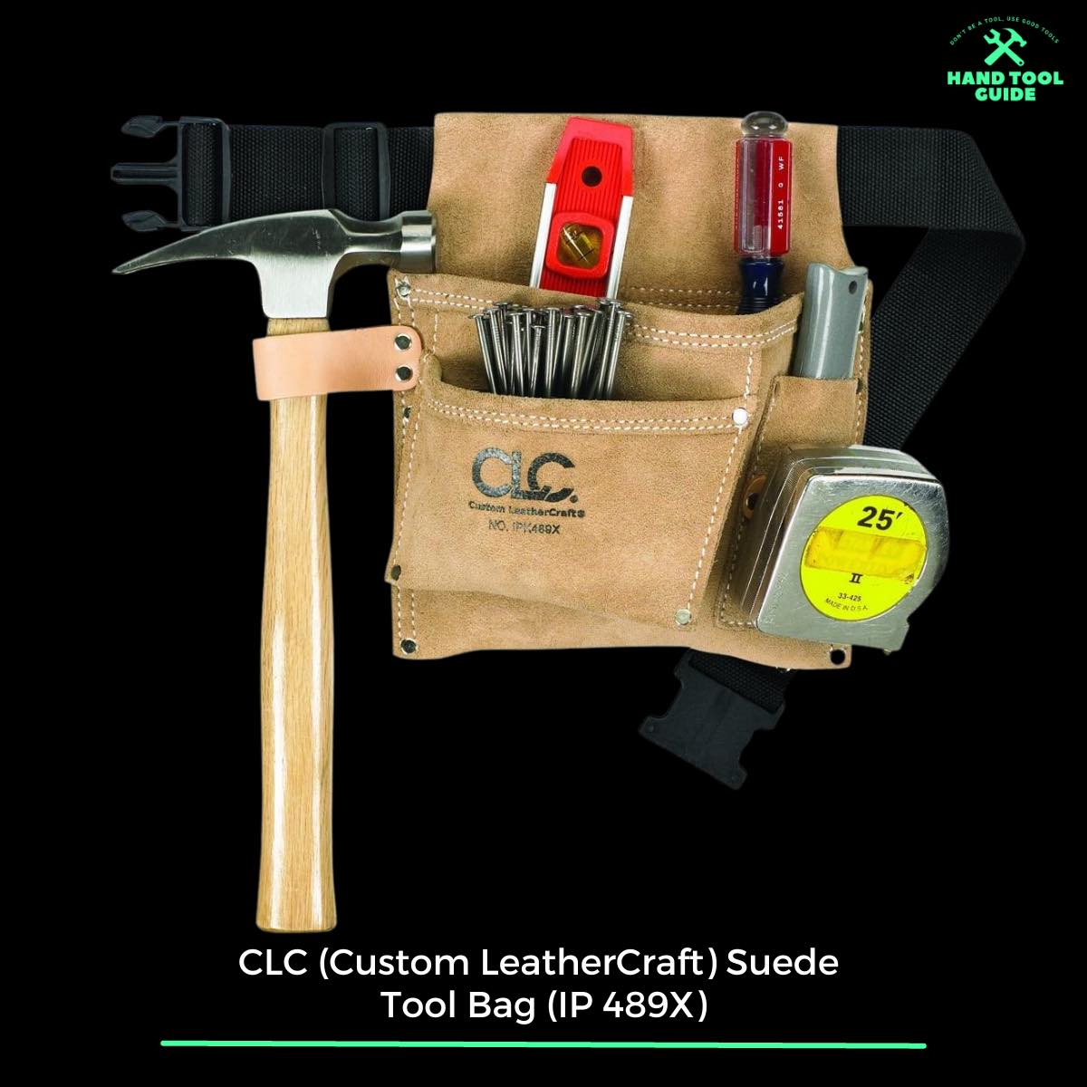 CLC (Custom LeatherCraft) Suede Tool Bag (IP 489X)