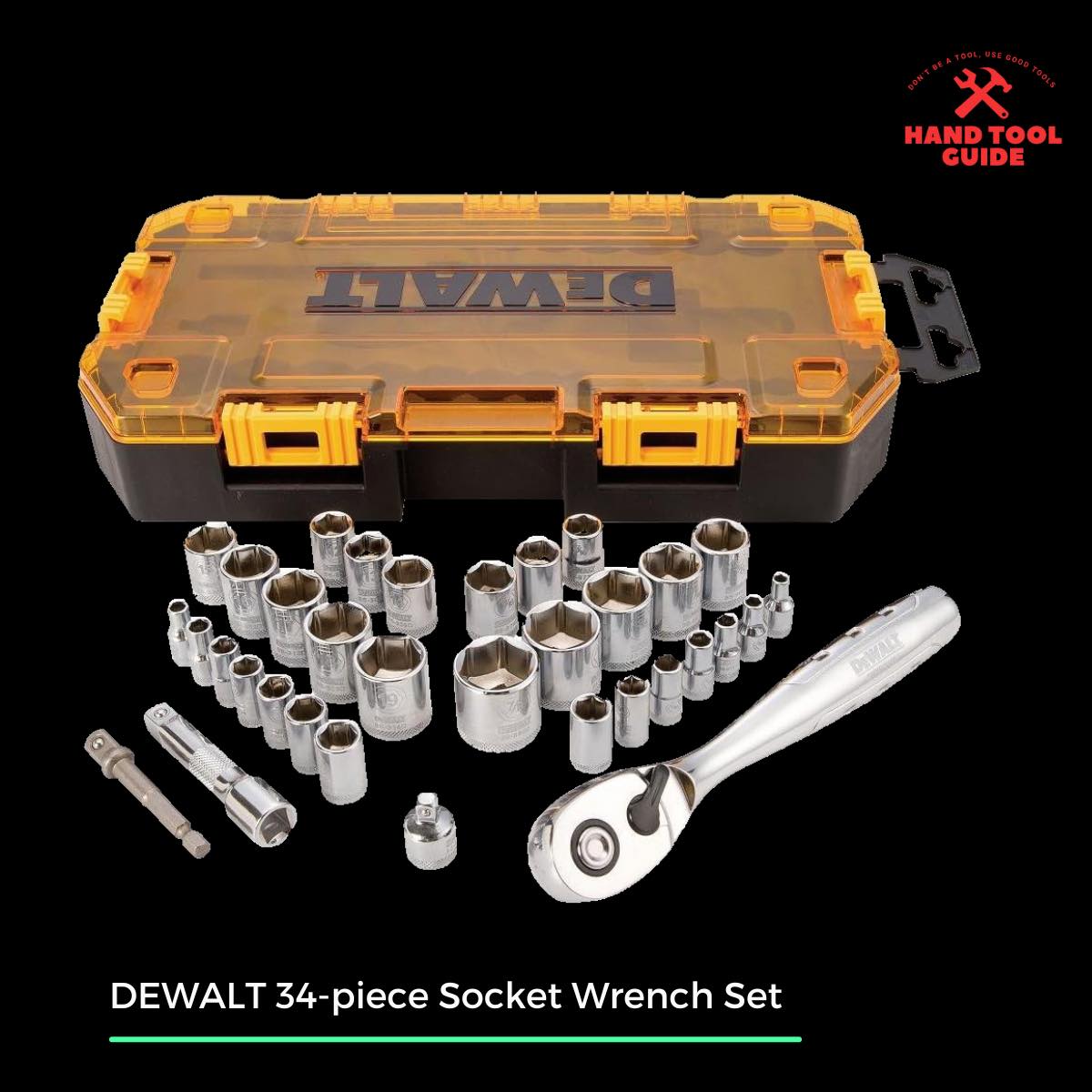 DEWALT 34-piece Socket Wrench Set