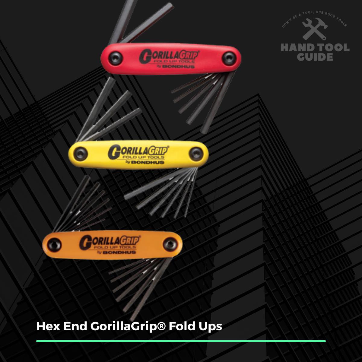 Hex End GorillaGrip® Fold Ups