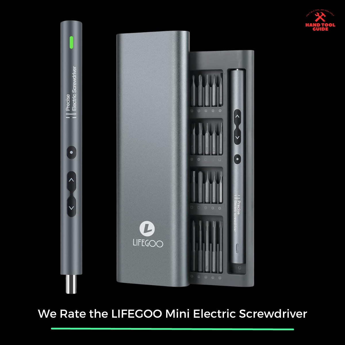 LIFEGOO Mini Electric Screwdriver awesome type of screwdriver