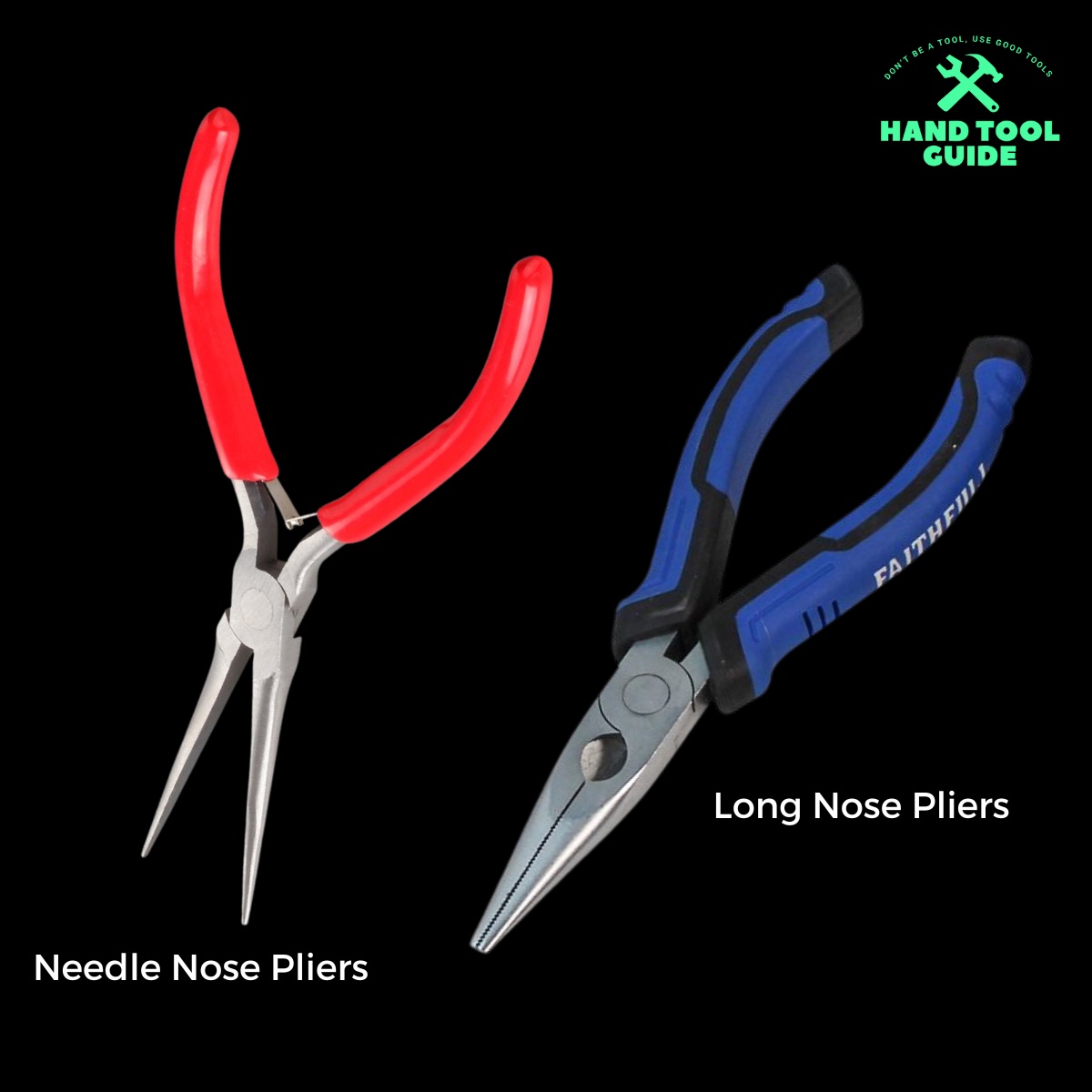 Needle Nose vs. Long Nose Pliers