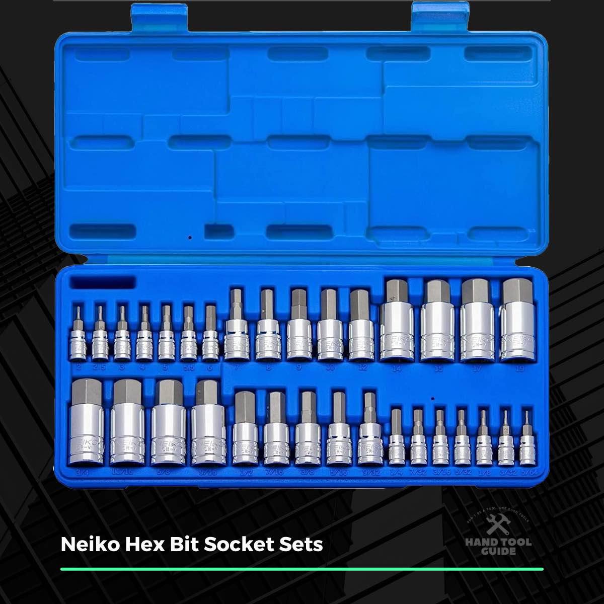 Neiko Hex Bit Socket Set