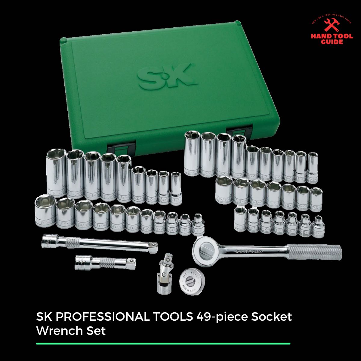 SK PROFESSIONAL TOOLS 49-piece Socket Wrench Set