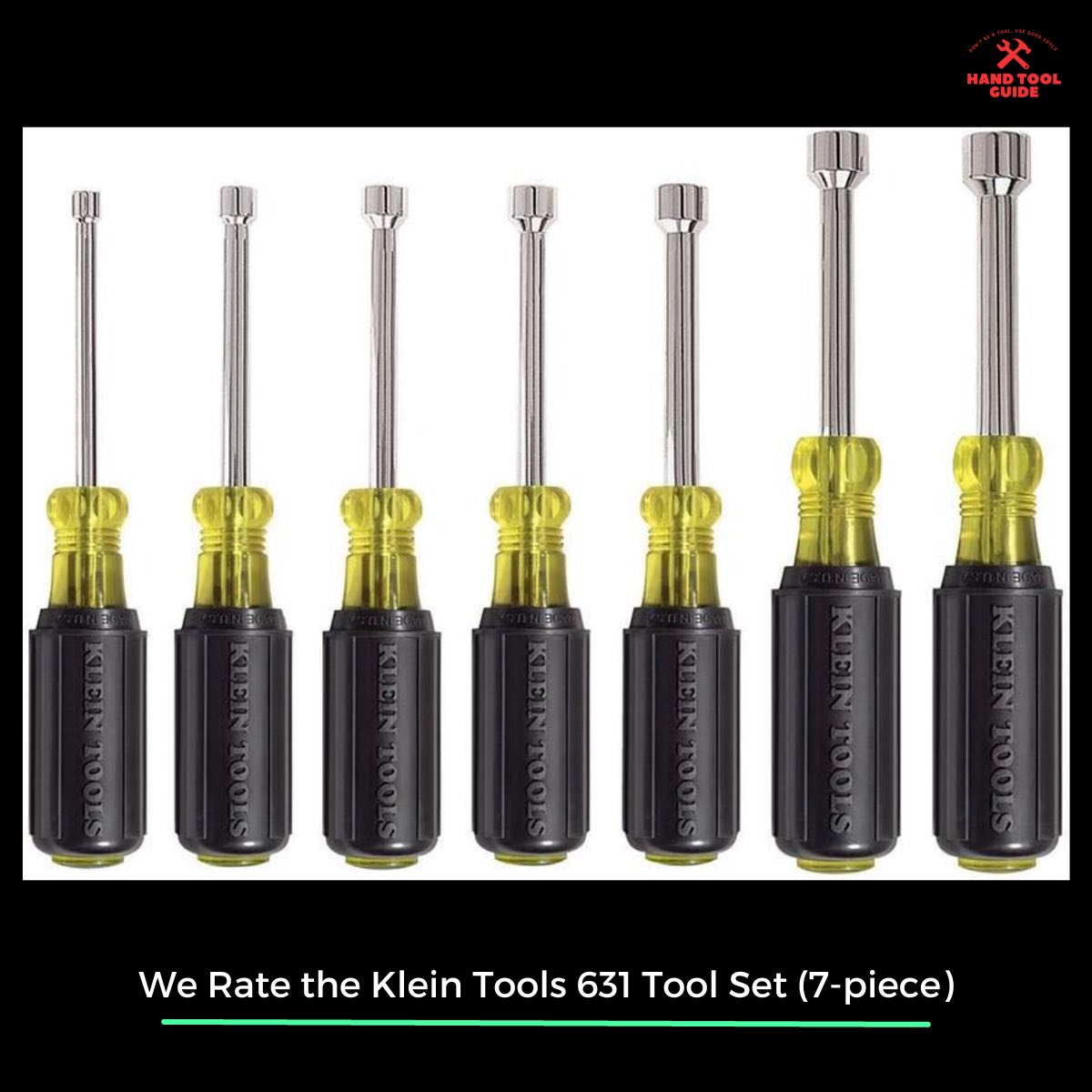 Klein Tools 631 Tool Set (7-piece) great types of screwdrivers