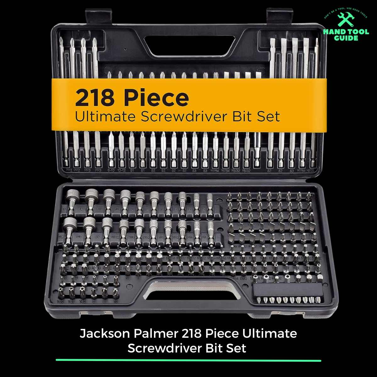 Jackson Palmer 218 Piece Ultimate Screwdriver Bit Set