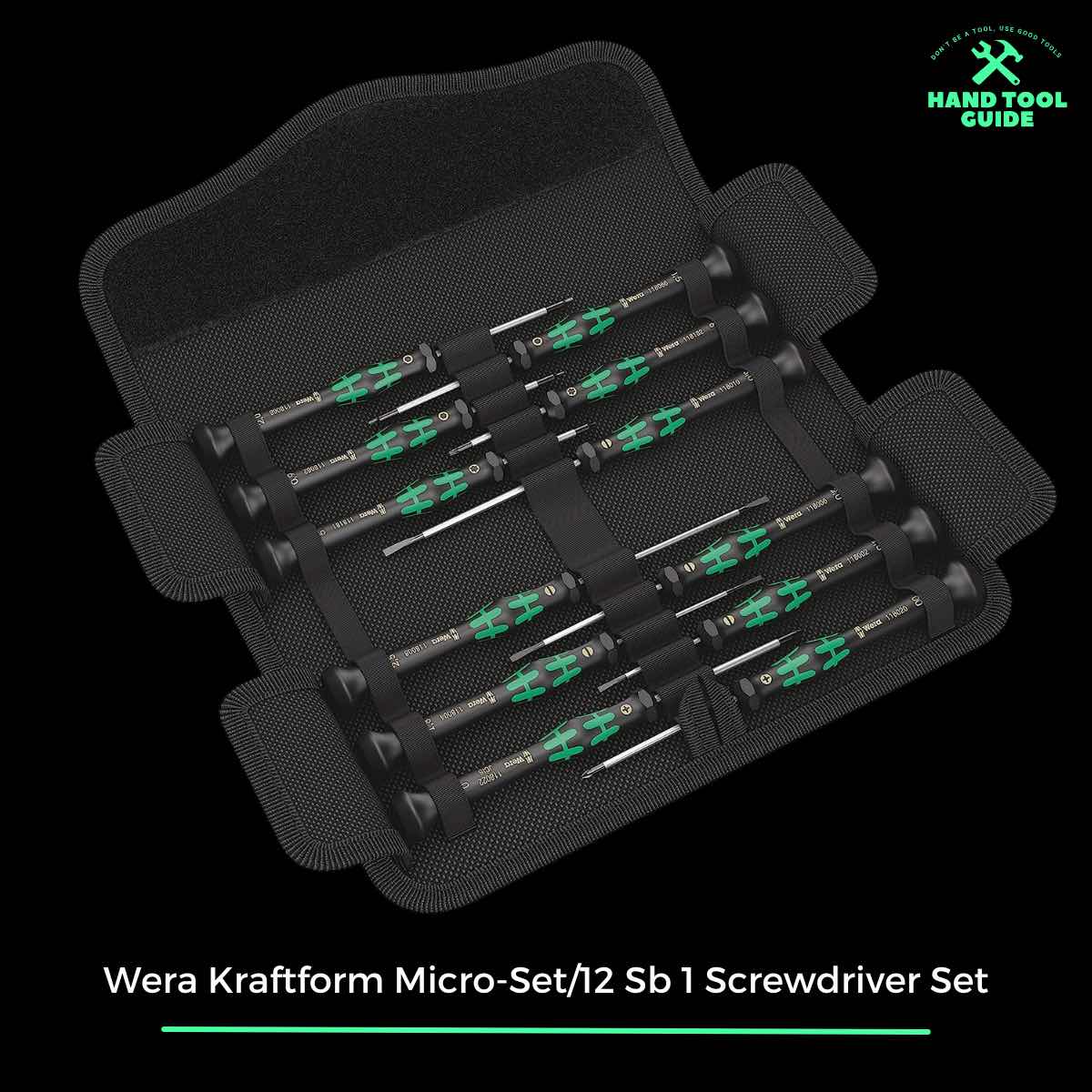 Wera Kraftform Micro-Set/12 Sb 1 Screwdriver Set